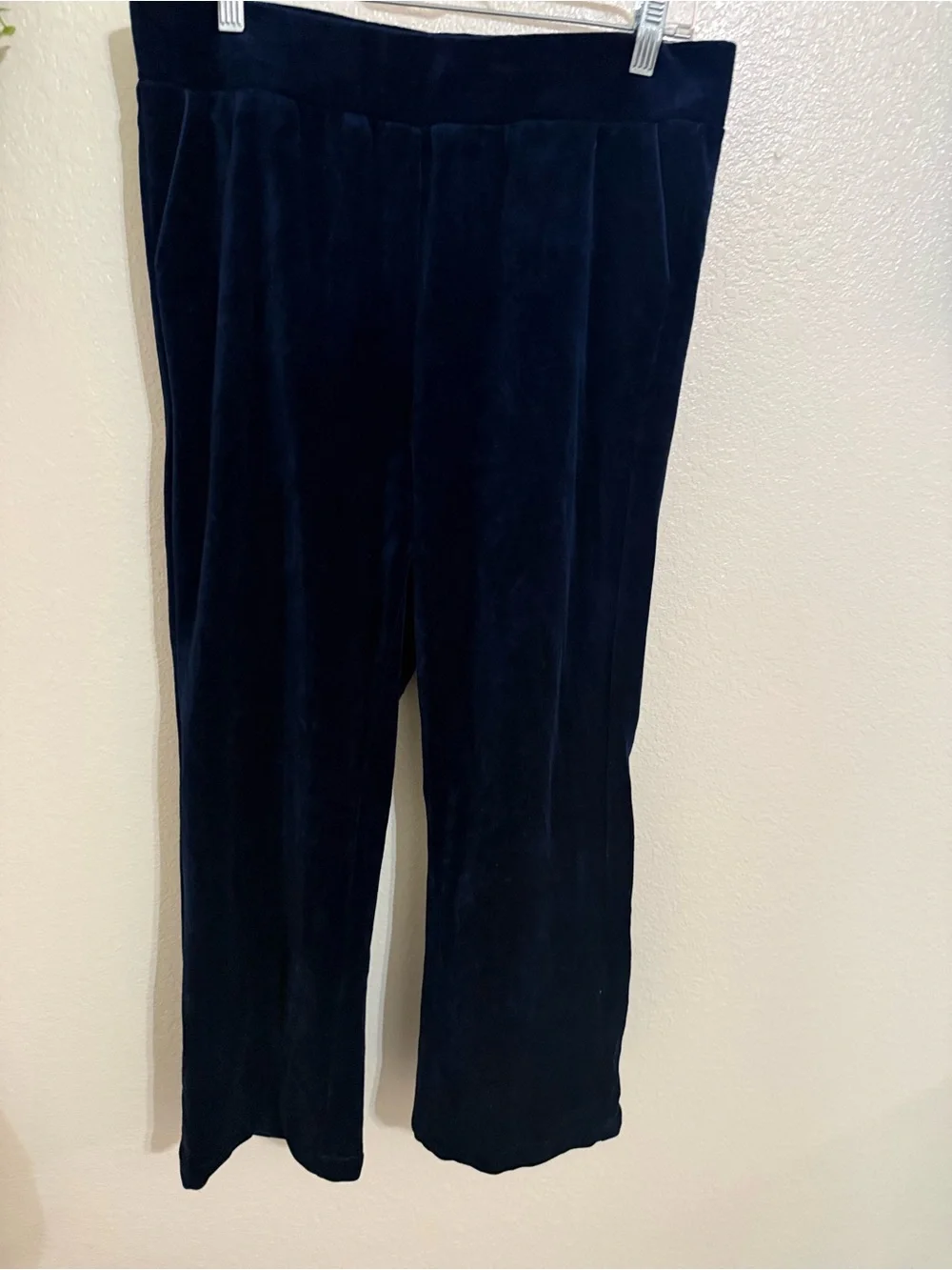Lauren Ralph Lauren Velour 2 Piece Tracksuit Jacket Pants Navy Gold S/M